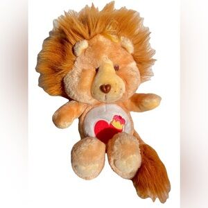 Vintage Care Bear Cousins Brave Heart Lion Plush 1984 Valentine’s Day Gift 80s